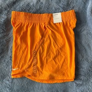 New Orange Nike Shorts